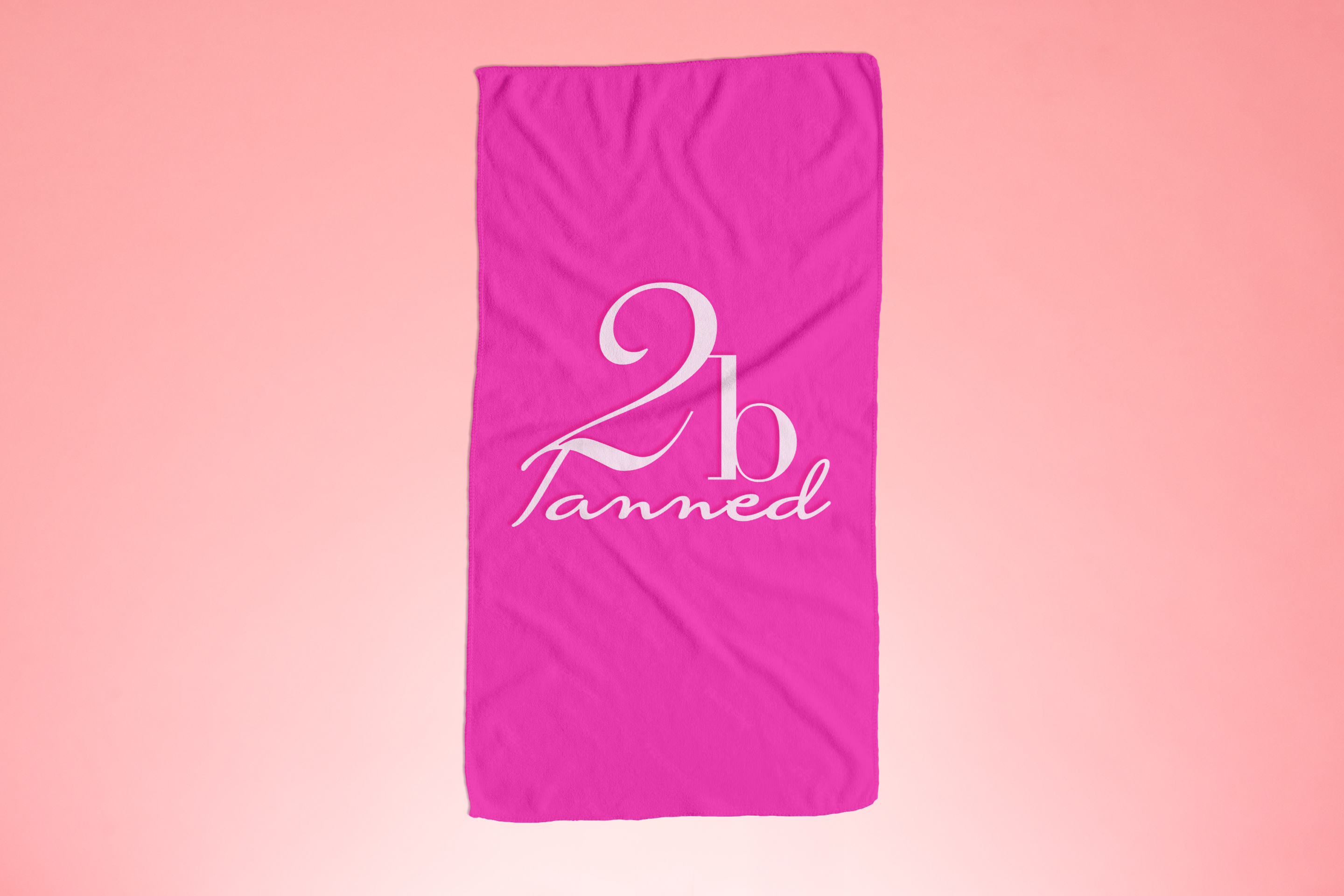 2bTanned Beach Towel