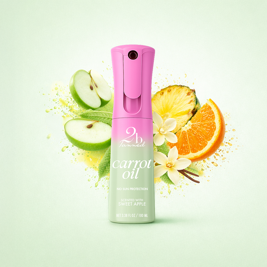 Sweet Apple SPF0 Carrot Oil 100ml - Dry Tanning Oil 100ml