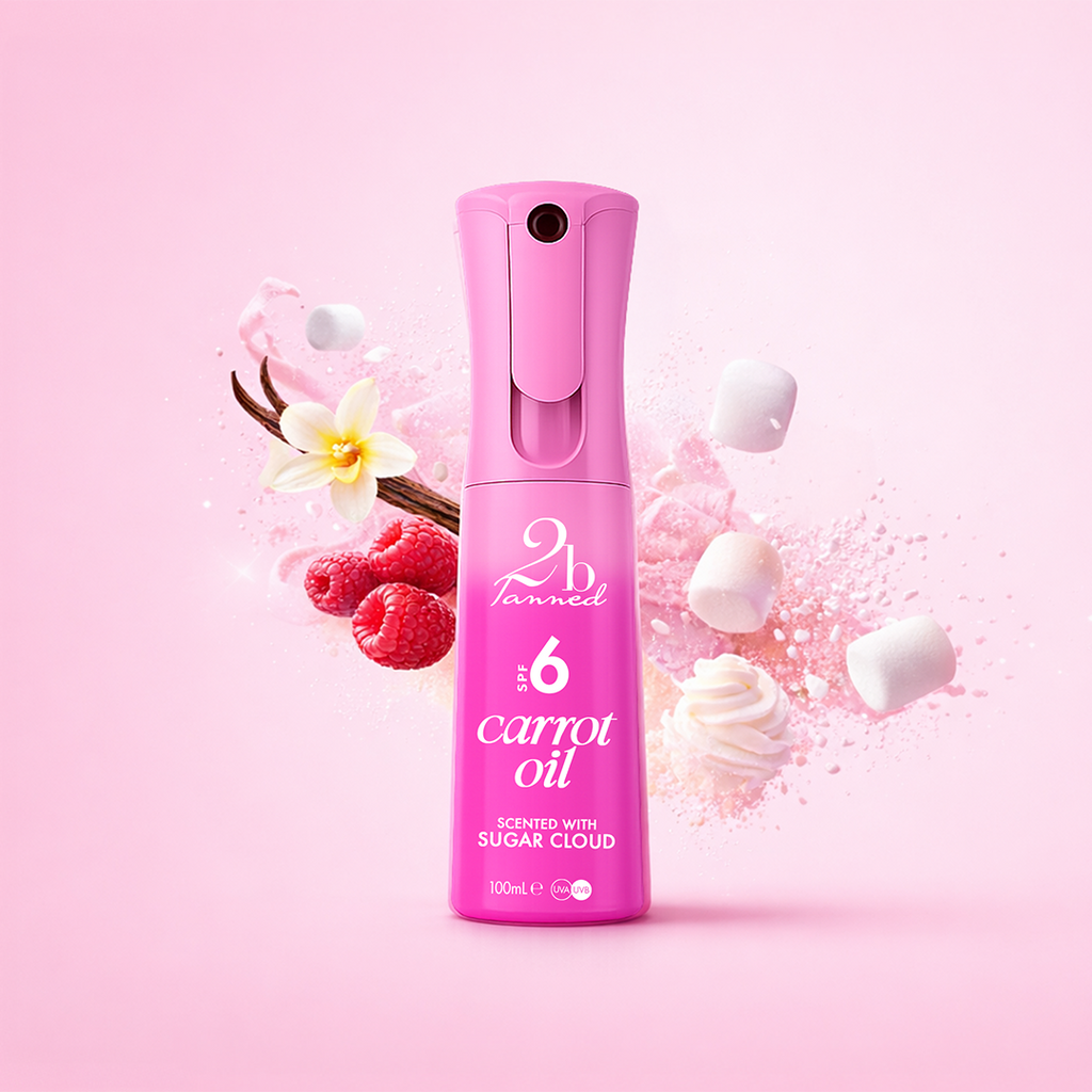 Sugar Cloud SPF6 Carrot Oil 100ml - Dry Tanning Oil 100ml