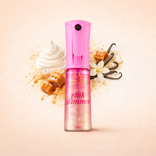 Pink Shimmer Mist SPF15 100ml