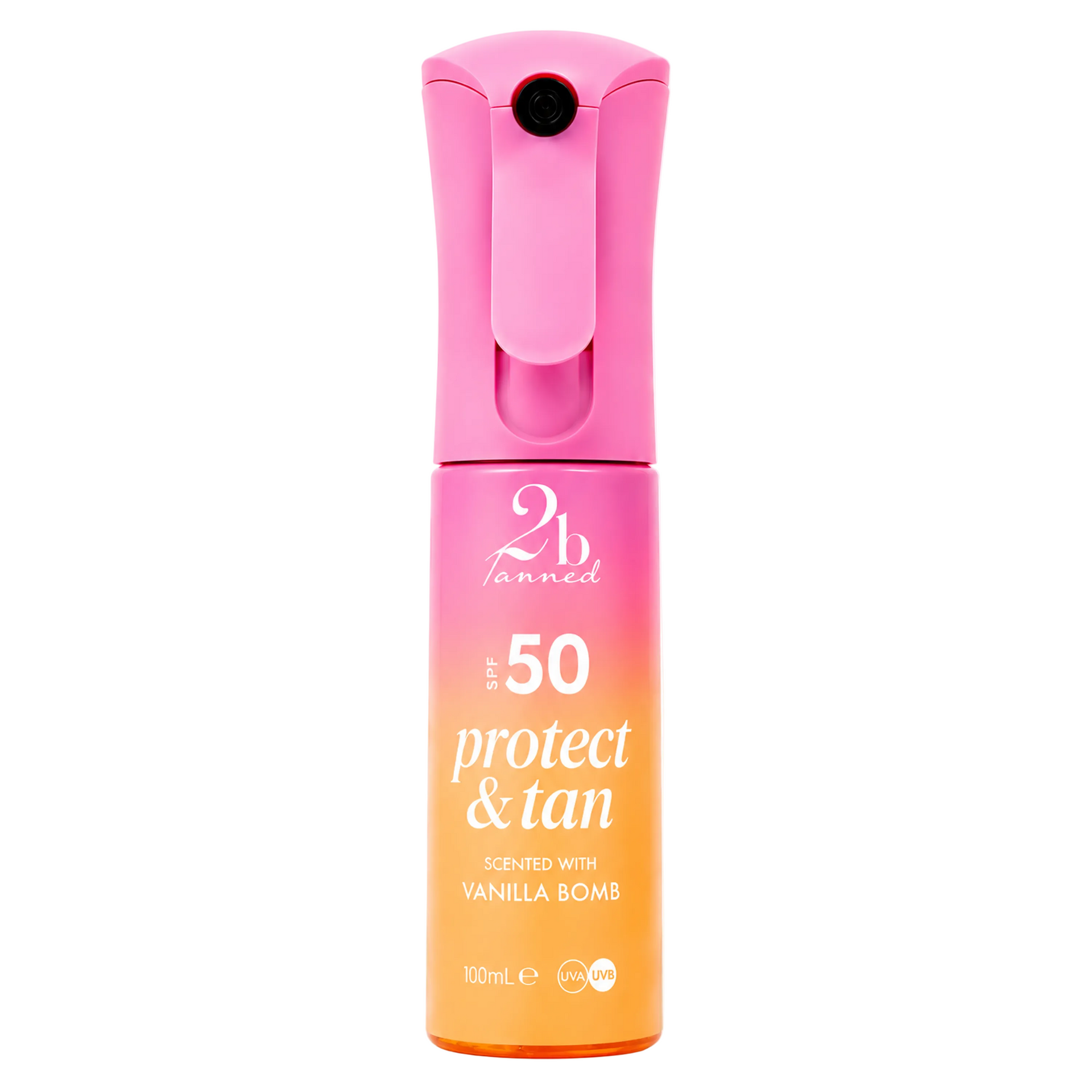 Vanilla Bomb Protect & SPF50 Dry Mist Tanning Sun Protection