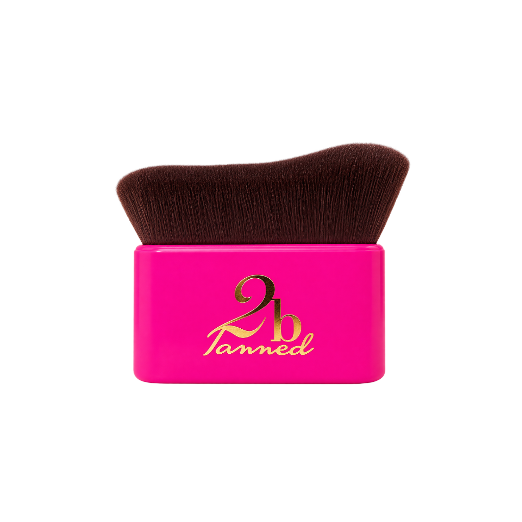 2bTanned Body Contour Brush - precision self-tan blending brush