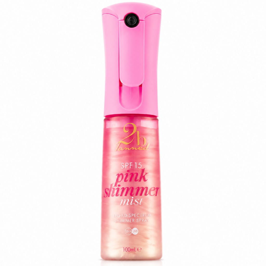Pink Shimmer Mist SPF15 100ml
