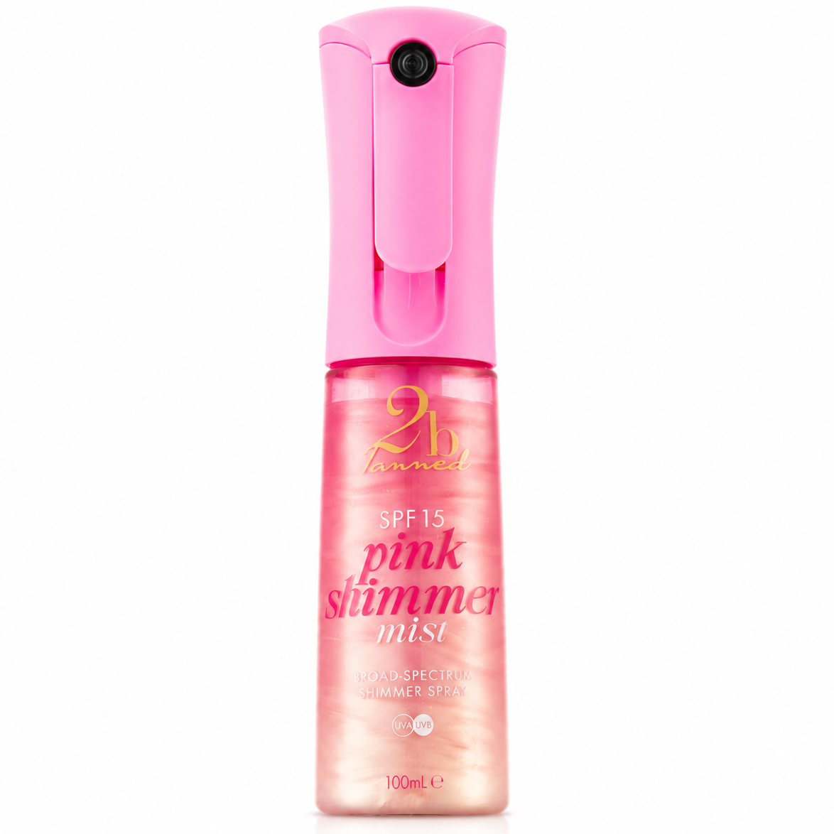 Pink Shimmer Mist SPF15 100ml