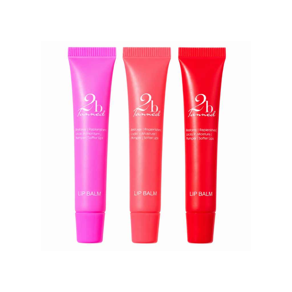 Moisture Locking Lip Balm Trio | Strawberry, Watermelon & Cherry Set