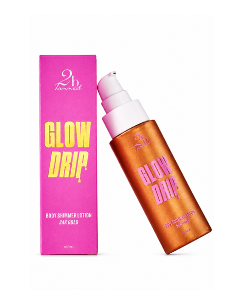 Glow Drip Body Shimmer Lotion 100ml | Luminous Shimmer for Face & Body