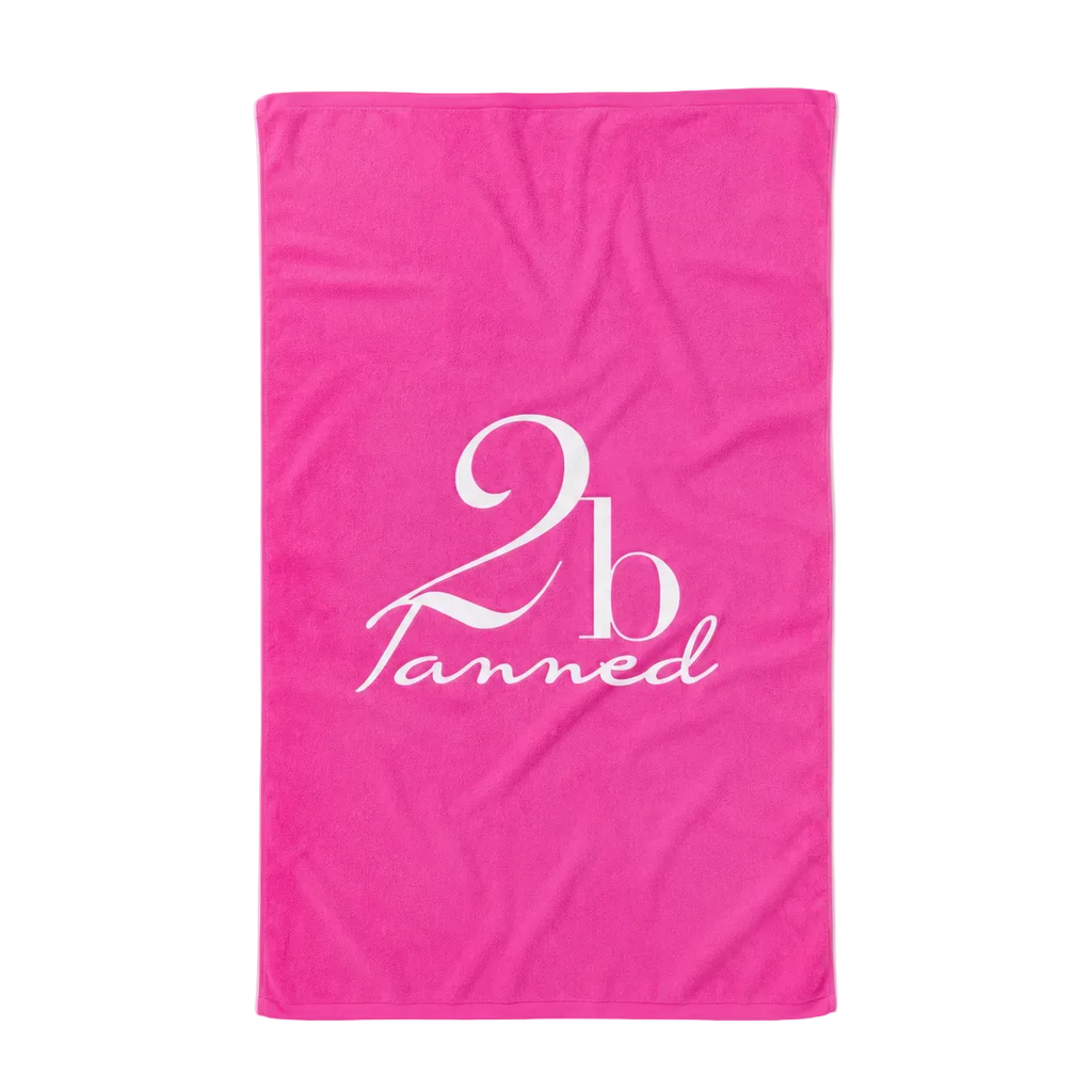 2bTanned Beach Towel | Lightweight Tanning Towel
