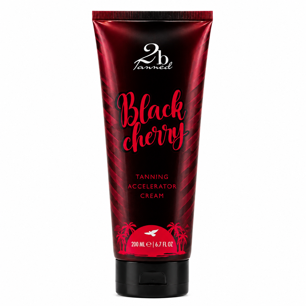 Black Cherry Tanning Accelerator Cream - Enhanced with Thalitan and Tyrosine 200ml