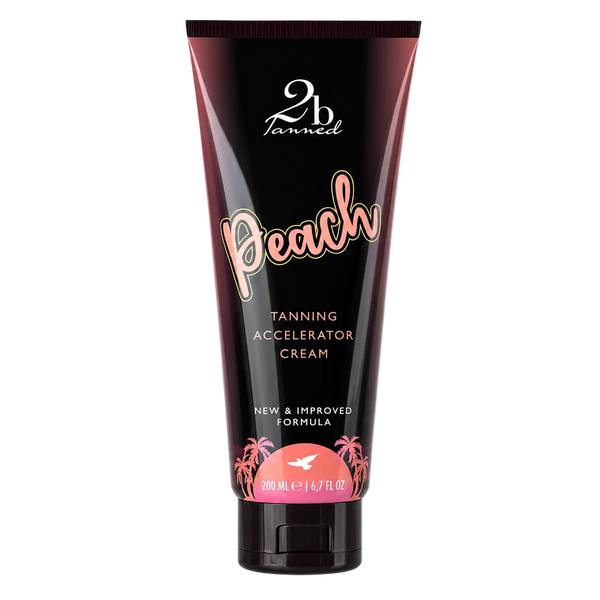 Peach Sunbed Tanning Cream | Tan Accelerator for Sunbed 200ml