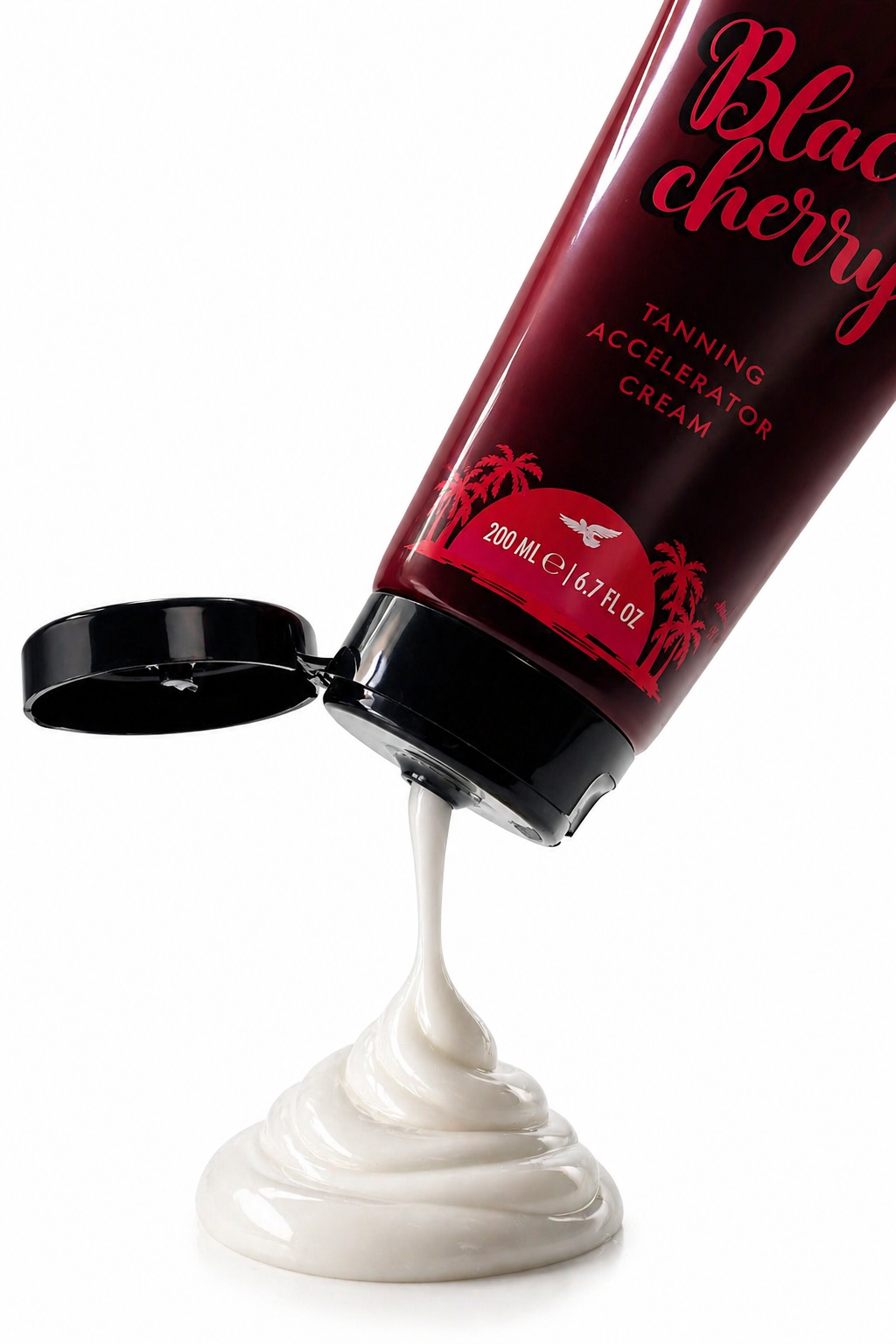 Black Cherry Tanning Accelerator Cream - Enhanced with Thalitan and Tyrosine 200ml