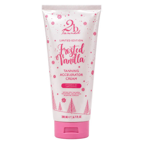 Pre-order: Frosted Vanilla Tanning Accelerator Cream 200ml | Limited Edition Tanositol Body Cream