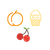 Vanilla, Peach & Black Cherry