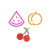 Peach, Watermelon & Black Cherry