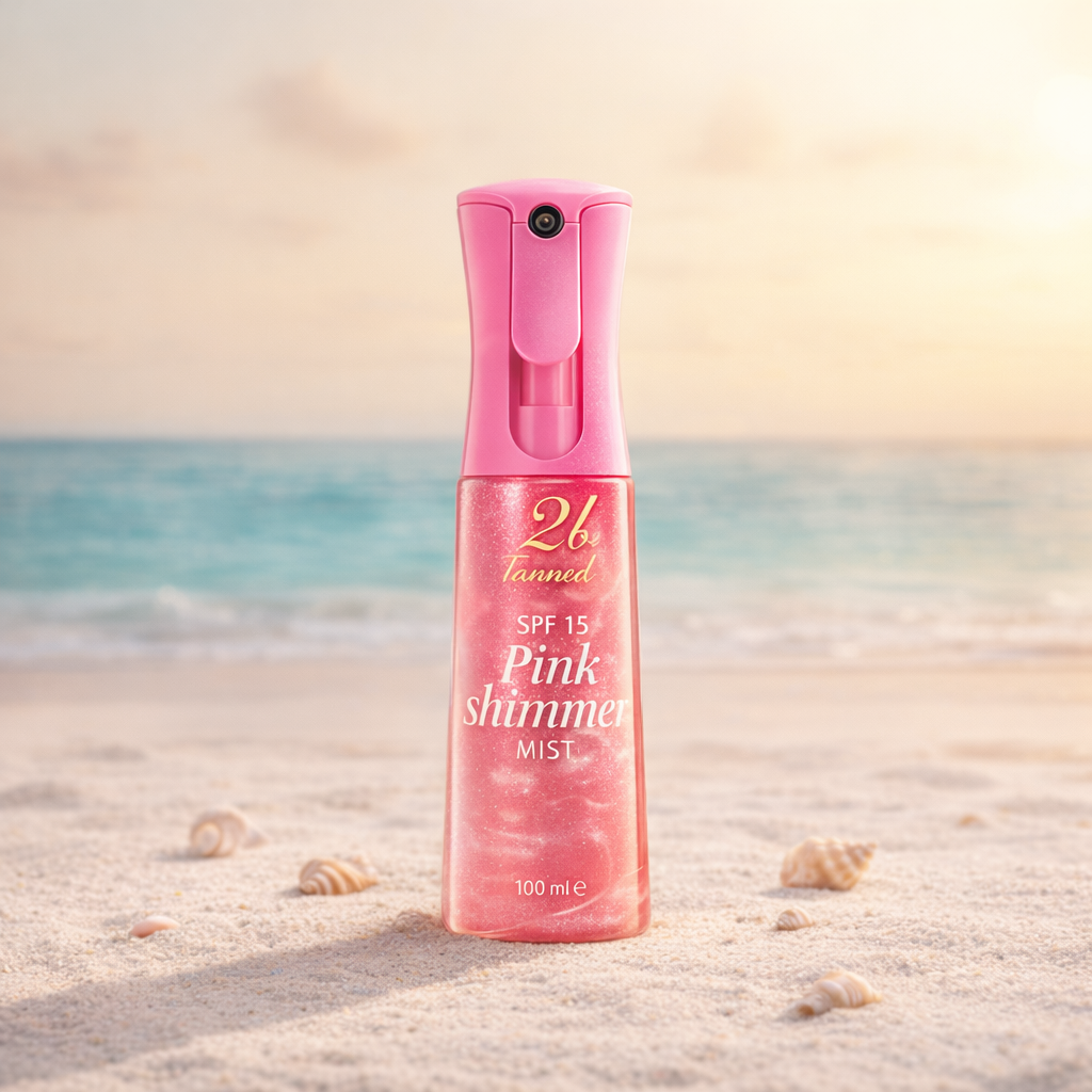 Pink Shimmer Mist SPF15 100ml