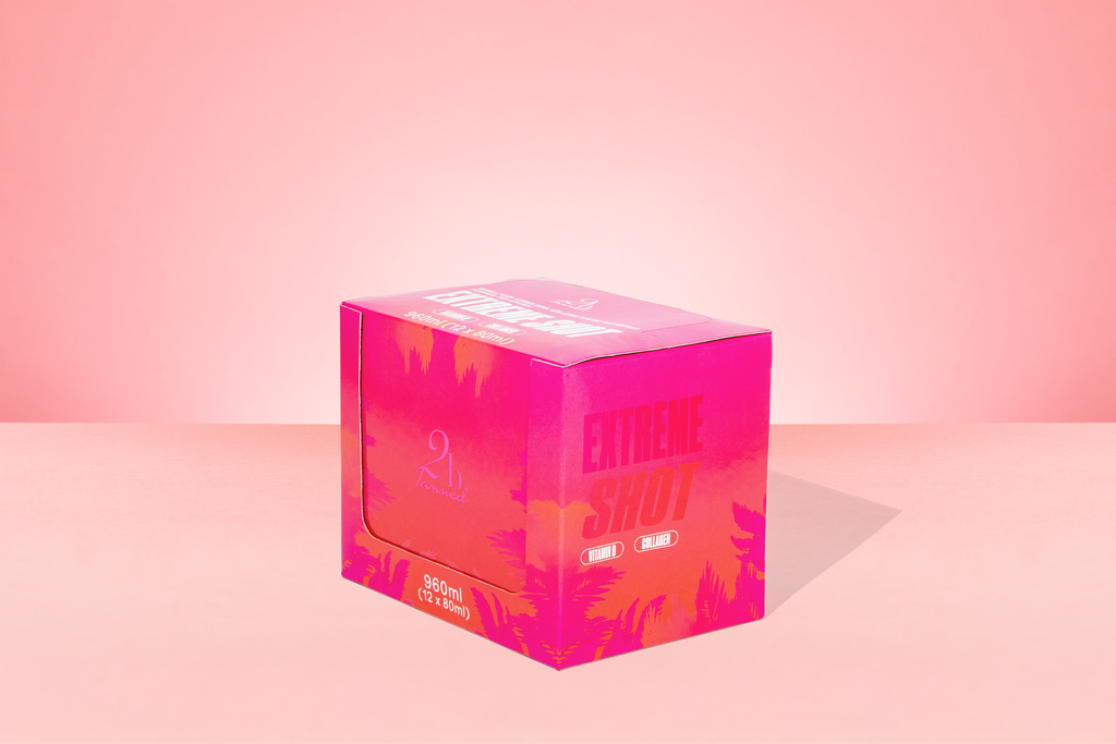 Extreme Tanning Shot Mango & Peach Bundle of 12