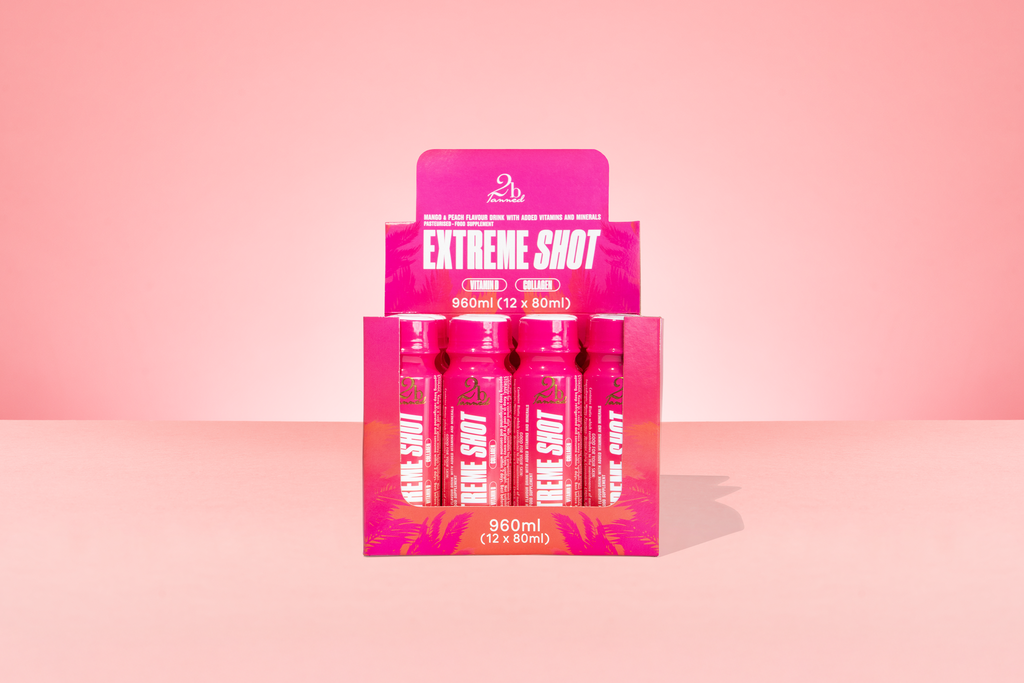 Extreme Tanning Shot Mango & Peach Bundle of 12